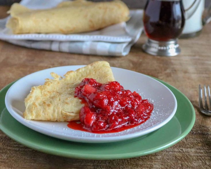 Strawberry Crepes