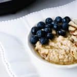 Permalink to: Instant Pot Steel Cut Oats with Blueberries, Almonds and Honey