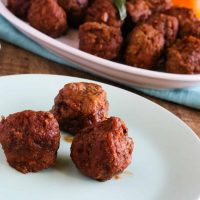 Instant Pot Orange BBQ Meatballs