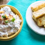Italian Oven Roasted Steak Fries with Loaded Baked Potato Dip