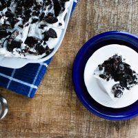 Oreo Poke Cake