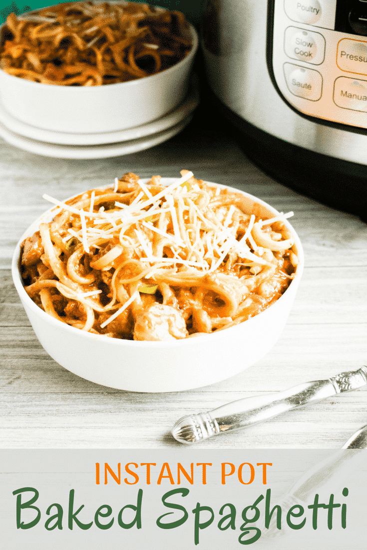 Instant Pot Baked Spaghetti