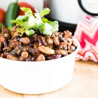 7 Bean BBQ Instant Pot Baked Beans