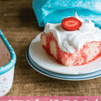 Strawberry Poke Cake