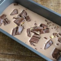 Double Chocolate Chunk No-Churn Ice Cream