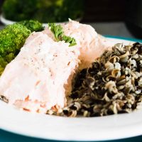 Instant Pot Lemon Garlic Salmon