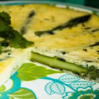 Instant Pot Asparagus Parmesan Frittata