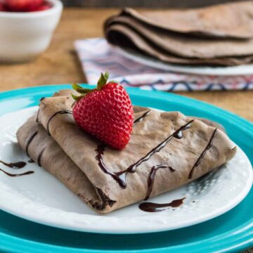 chocolate crepes