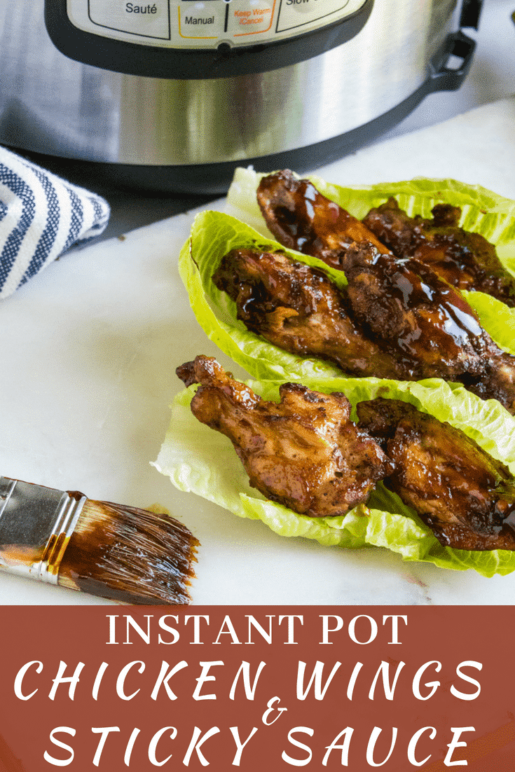 Ready for the BEST chicken wing recipe EVER? Instant Pot Chicken Wings and Sticky Sauce are tangy and sweet with just a bit of spice. Perfect for serving at those game day gatherings, these wings are SO easy to make and even easier to devour!
#chickenwings #gamedayrecipe #instantpotchickenwings #stickysauce #instantpotrecipes #instantpot