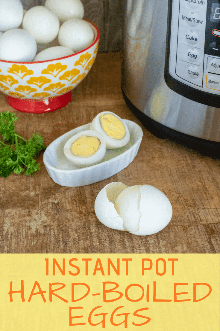 You will love this super quick recipe for Instant Pot Hard-Boiled Eggs! It is so foolproof, you'll have perfect hard-boiled eggs each and every time. Plus, thanks to the magic of the Instant Pot, peeling the shells off is a breeze! #instantpothardboiledeggs #perfecthardboiledeggs #fasthardboiledeggs #eggs #instantpot #easyinstantpotrecipes