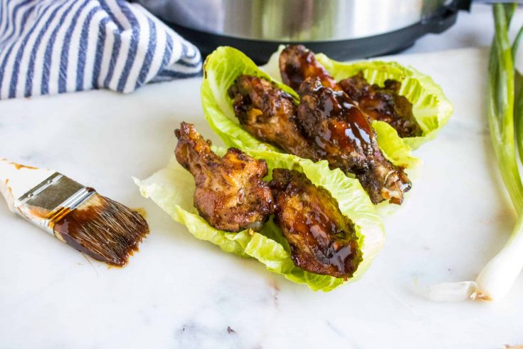Instant Pot Chicken Wings and Sticky Sauce