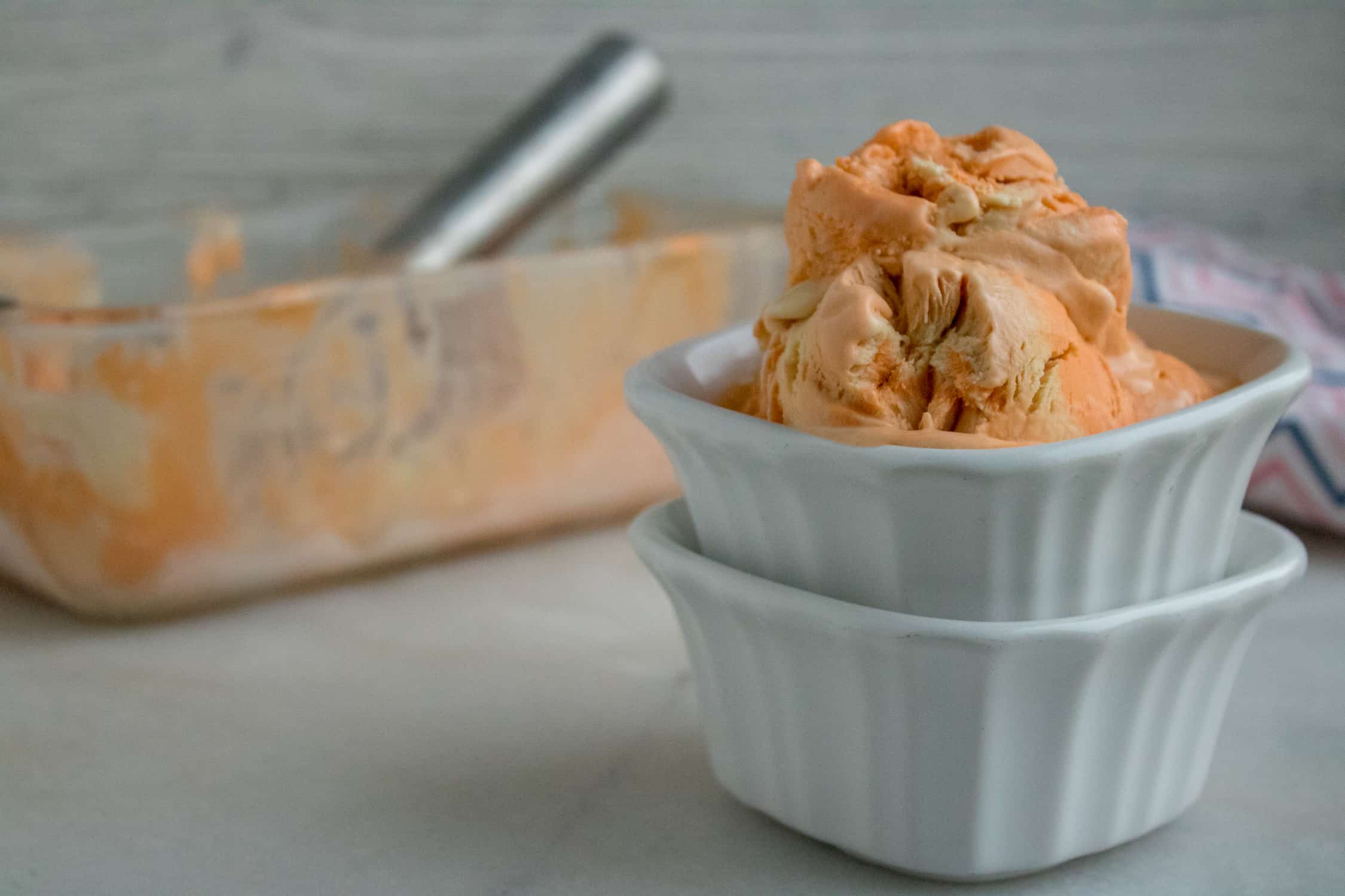 Orange Creamsicle Ice Cream