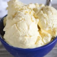 Lemonade No-Churn Ice Cream