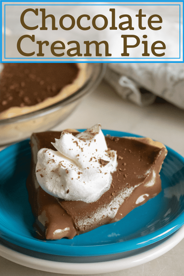 Easy Chocolate Cream Pie Recipe - All She Cooks