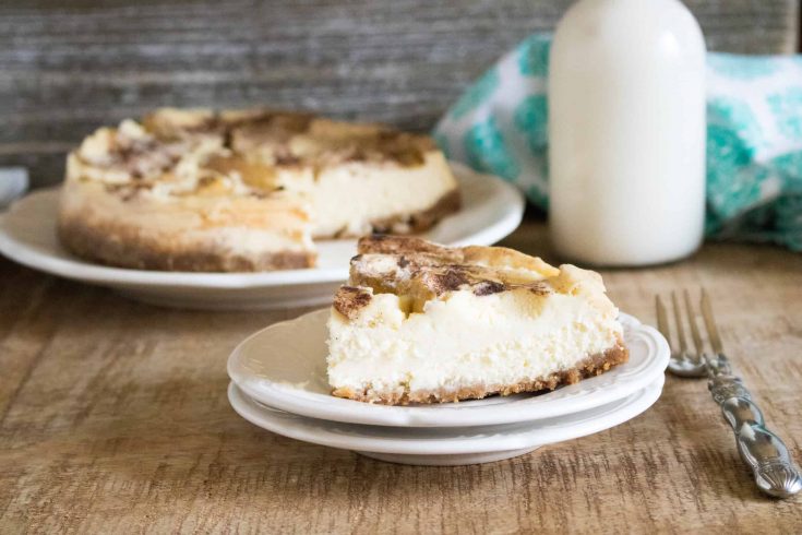 Instant Pot Apple Cheesecake