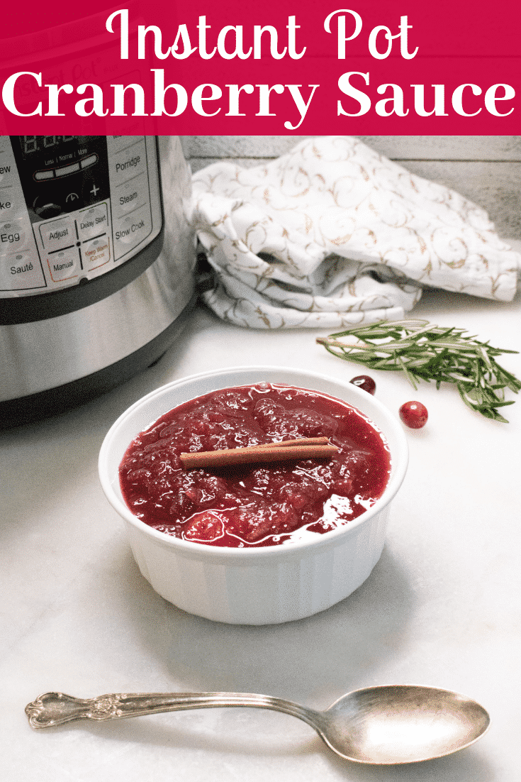 Instant Pot Cranberry Sauce — Quick and Easy Thanksgiving Recipe - All ...