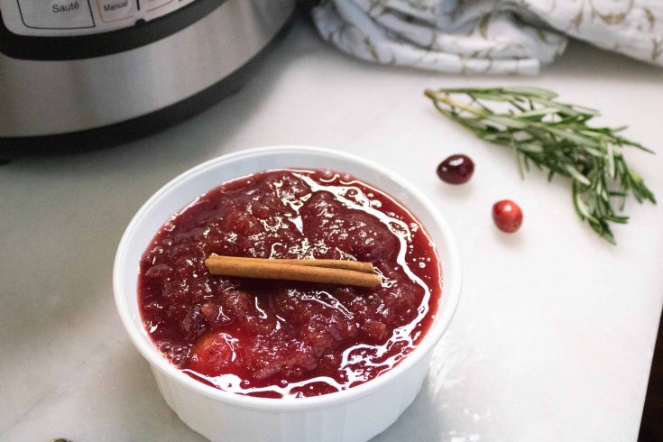 Instant Pot Cranberry Sauce