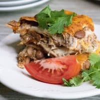 Pork Enchilada Casserole