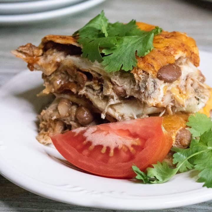 Pork Enchilada Casserole