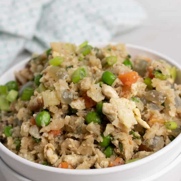 Cauliflower Fried Rice ? Healthy Fried Rice Recipe - All She Cooks