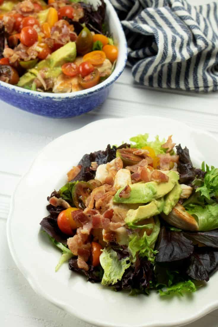 Easy Avocado Chicken Salad Easy Healthy All She Cooks   Avocado Chicken Salad Recipe Video 735x1103 