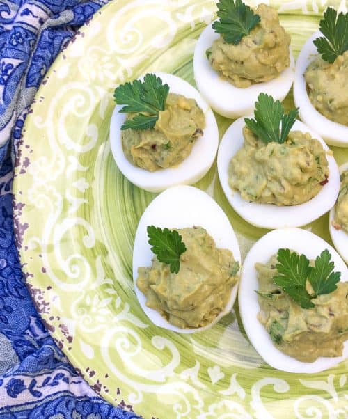 Avocado Deviled Eggs Recipe