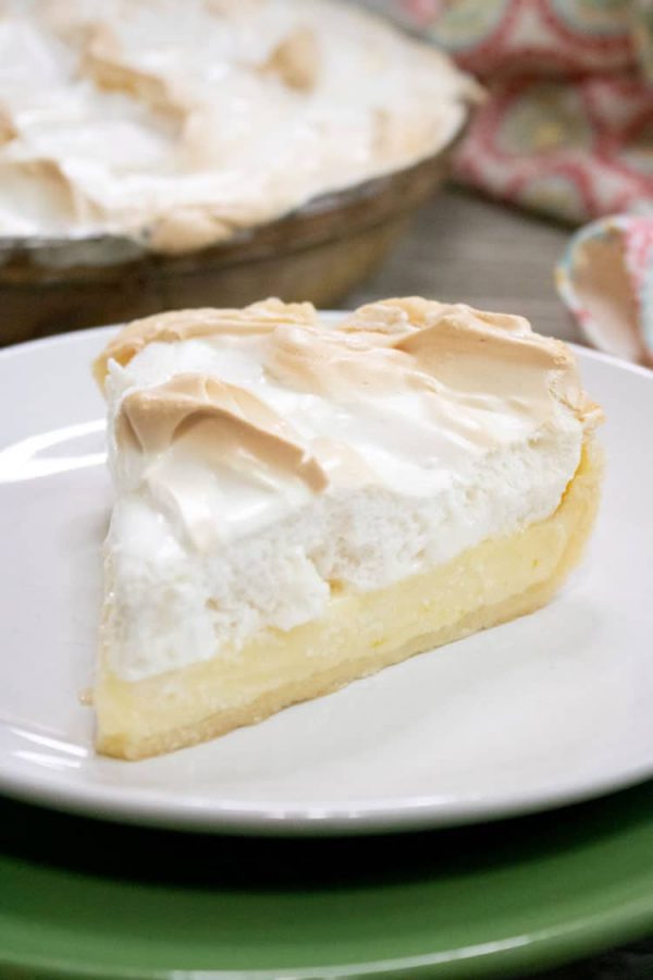 Lemon Pie With Meringue - All She Cooks