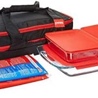 Pyrex Portables Glass Bakeware and Food Storage Set