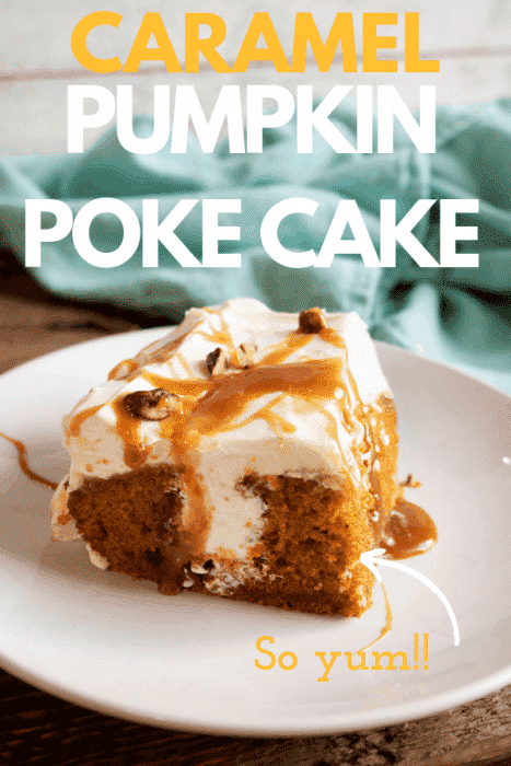 Pumpkin Poke Cake Recipe - Best Pumpkin Spice Dessert Recipe - All She ...