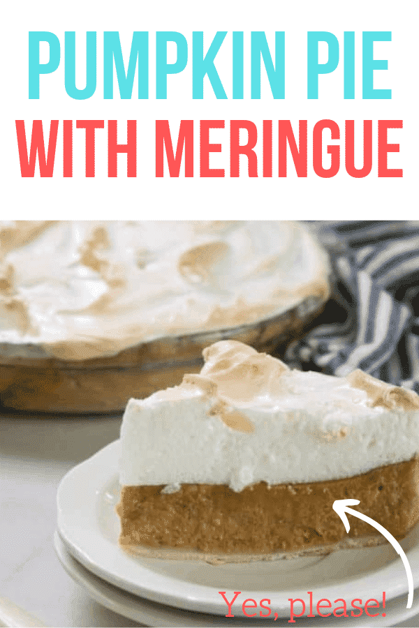 Pumpkin Meringue Pie - Perfect Thanksgiving Dessert!