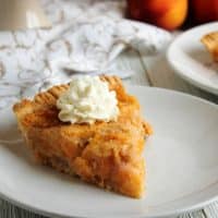 Peach Pie Recipe