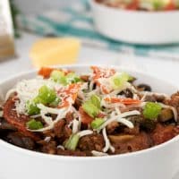 Crustless Pizza Casserole - Low Carb Slow Cooker Recipe