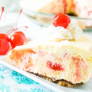 Cherry Almond Mousse Pie