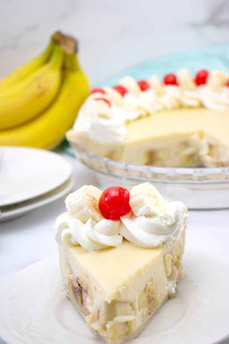 How To Make Banana Cream Pie From Scratch With Video All She Cooks   Homemade Banana Cream Pie 735x1103 