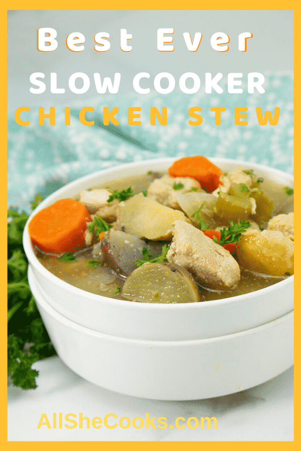Chicken Stew Slow Cooker Recipe An Easy Slow Cooker Stew All She Cooks