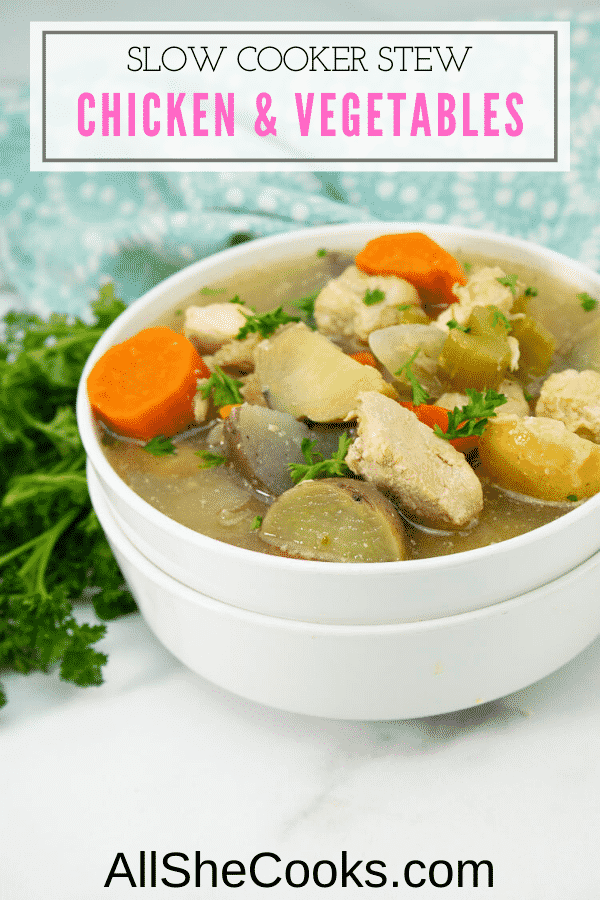 Chicken Stew Slow Cooker Recipe An Easy Slow Cooker Stew All She Cooks