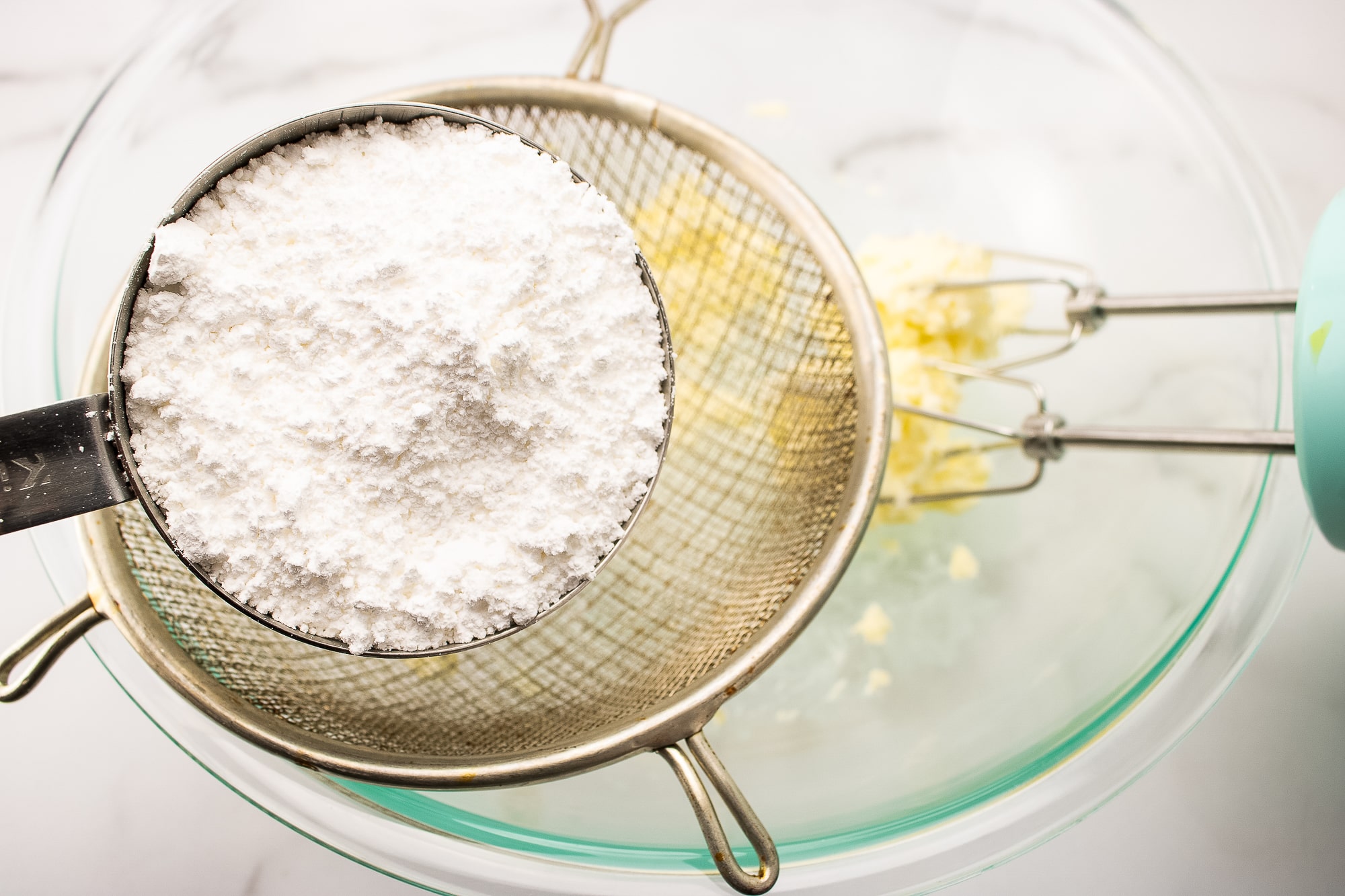 Frosting in process (4) All She Cooks