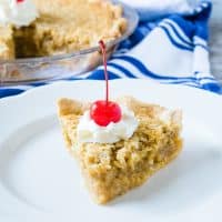 Oatmeal Pie