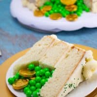 Peek-a-Boo Cake for St. Patrick's Day