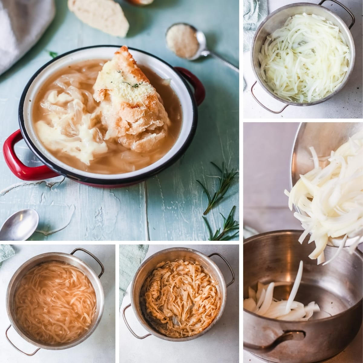 how to make panera french onion soup collage