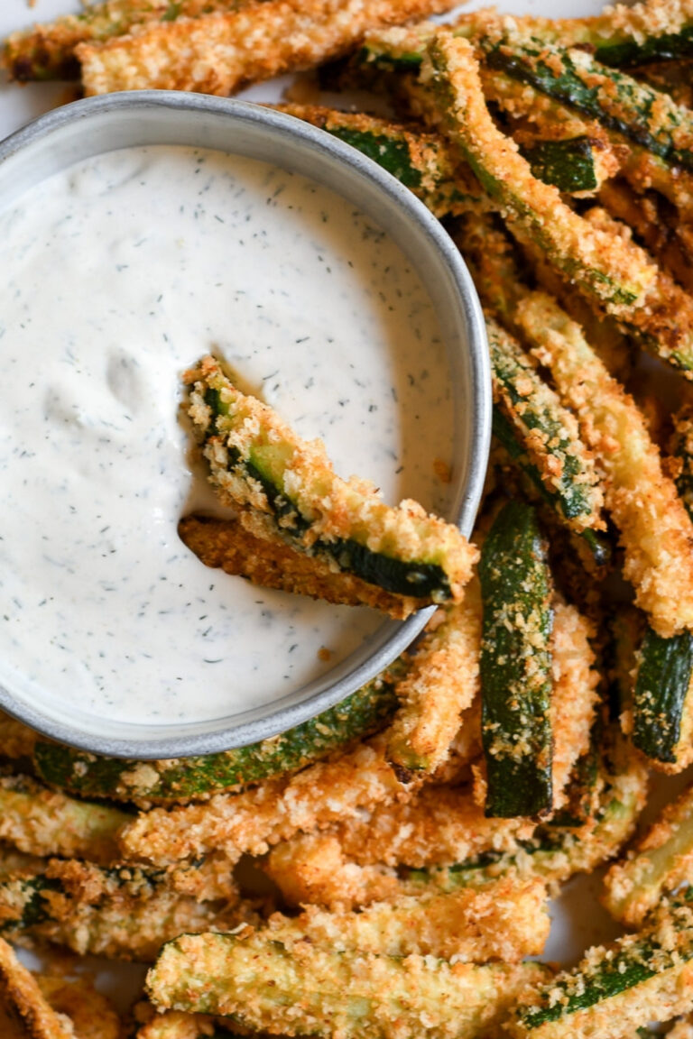 OvenBaked Zucchini Fries Ready in 30 Minutes! All She Cooks