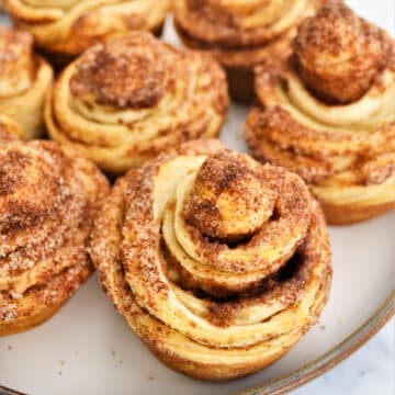 Cinnamon Sugar Cruffins