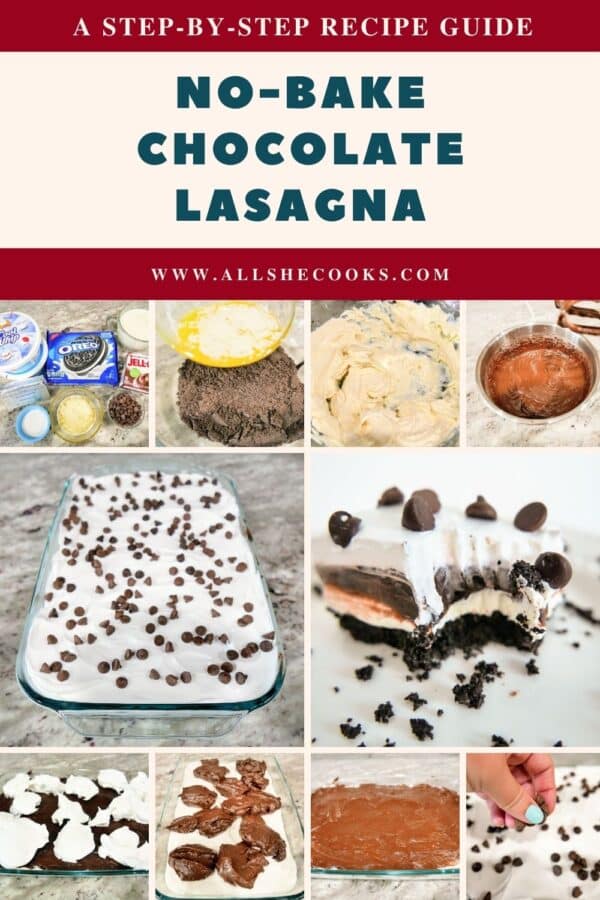 No Bake Chocolate Lasagna
