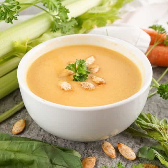 Copycat Panera Autumn Squash Soup Make it at Home! All She Cooks