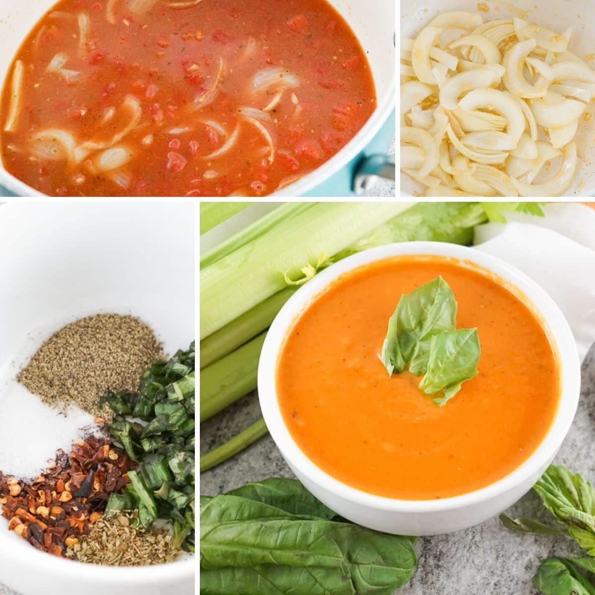how to make panera tomato soup collage