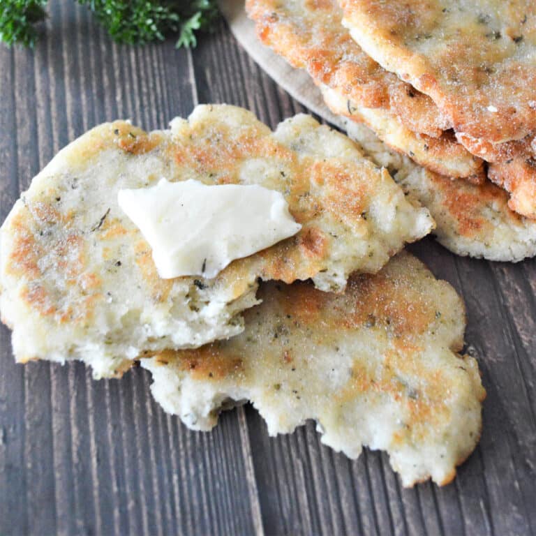 Greek Yogurt Flatbread Easy Quickbread All She Cooks