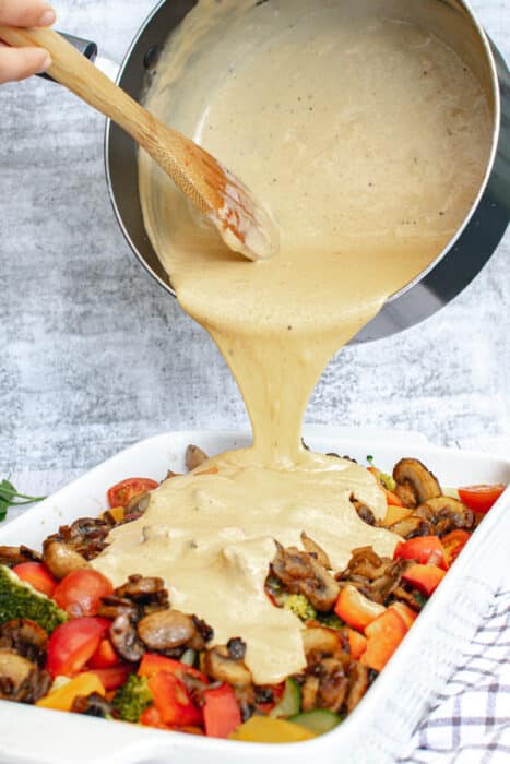 cheese sauce for vegetables