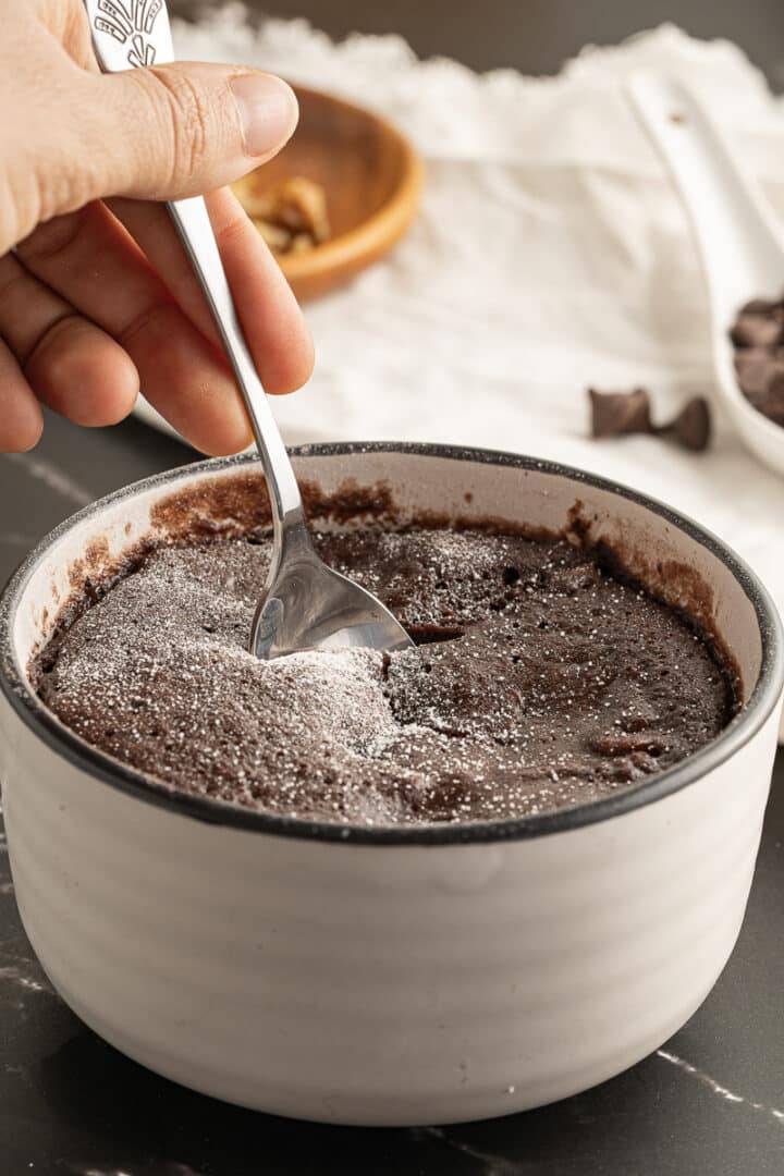 Brownie In A Mug Quick & Easy Dessert All She Cooks