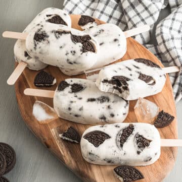 cookies and cream popsicles
