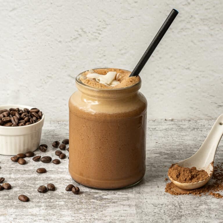 Chocolate Protein Shake - Easy Post-Workout Snack - All She Cooks